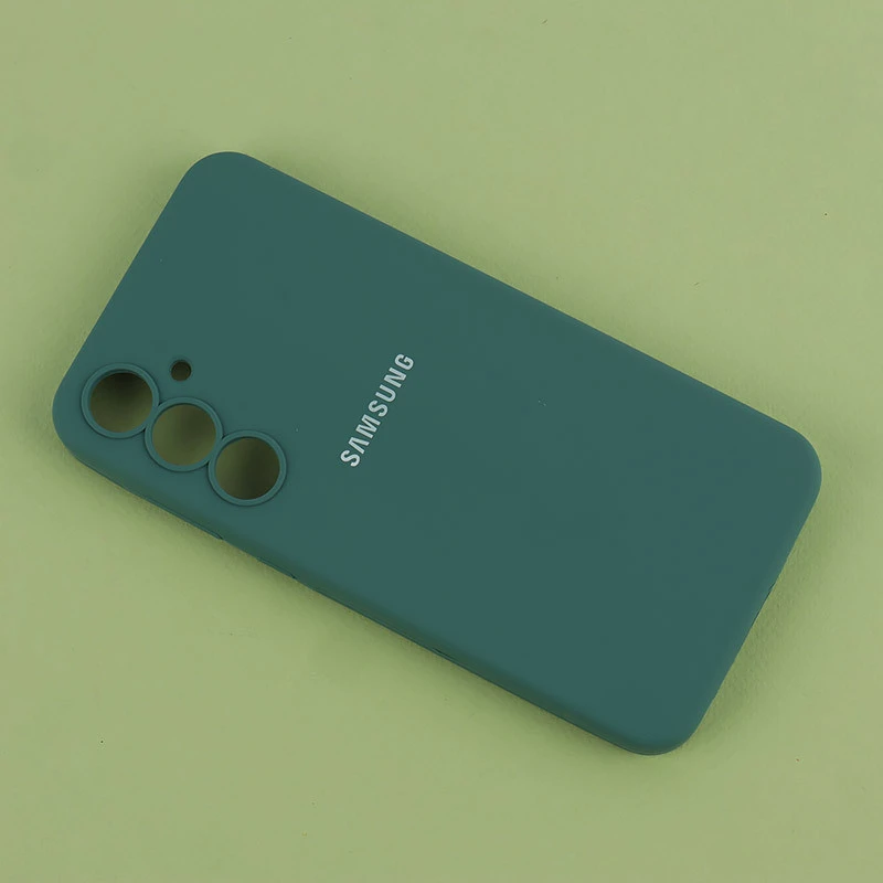 قاب سیلیکونی اصلی زیربسته سامسونگ Galaxy A55 محافظ لنزدار