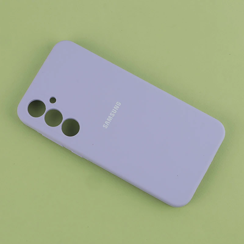 قاب سیلیکونی اصلی زیربسته سامسونگ Galaxy A55 محافظ لنزدار