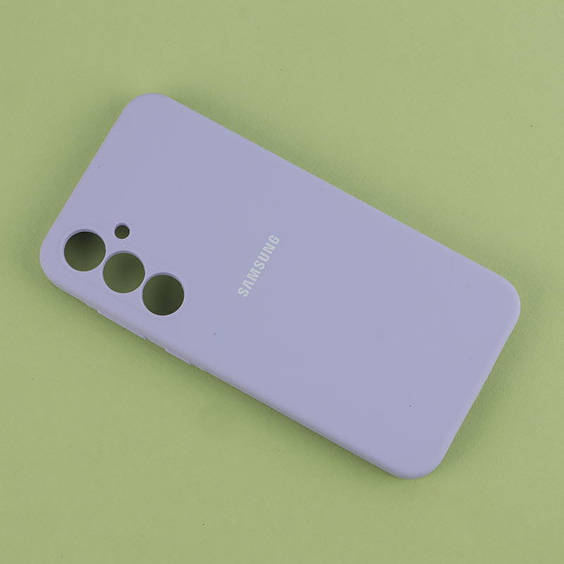 قاب سیلیکونی اصلی زیربسته سامسونگ Galaxy A55 محافظ لنزدار