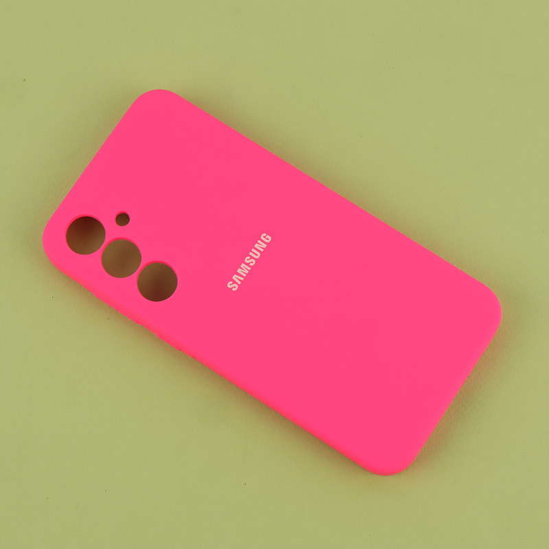 قاب سیلیکونی اصلی زیربسته سامسونگ Galaxy A55 محافظ لنزدار
