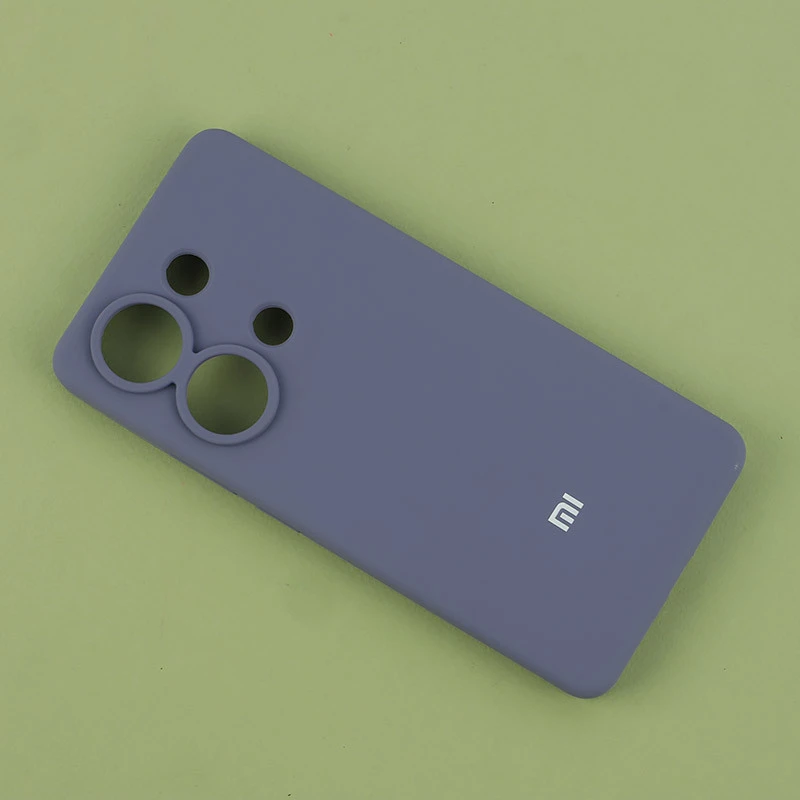 قاب سیلیکونی اصلی زیربسته شیائومی Redmi Note 13 Pro 4G محافظ لنزدار