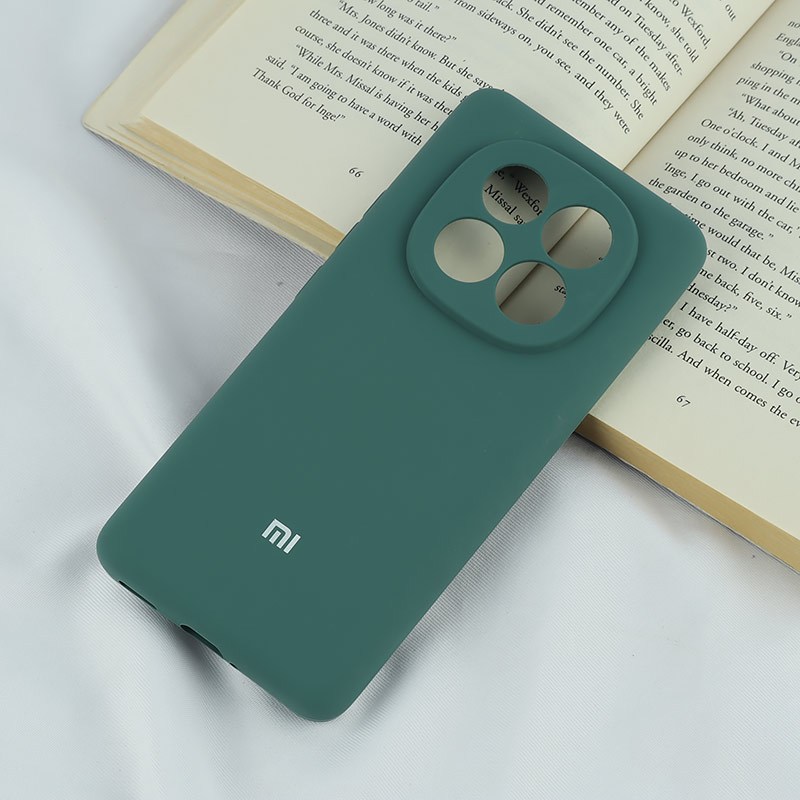 قاب سیلیکونی اصلی زیربسته شیائومی Redmi Note 14 Pro Plus 5G محافظ لنزدار