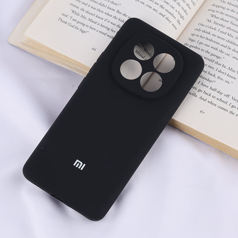قاب سیلیکونی اصلی زیربسته شیائومی Redmi Note 14 Pro Plus 5G محافظ لنزدار