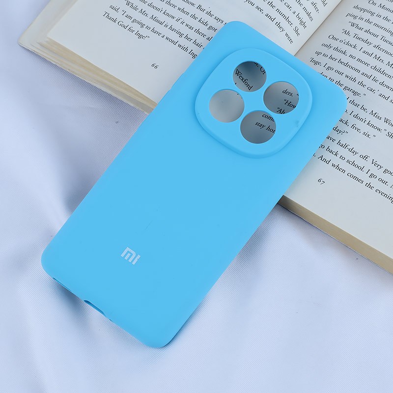 قاب سیلیکونی اصلی زیربسته شیائومی Redmi Note 14 Pro Plus 5G محافظ لنزدار