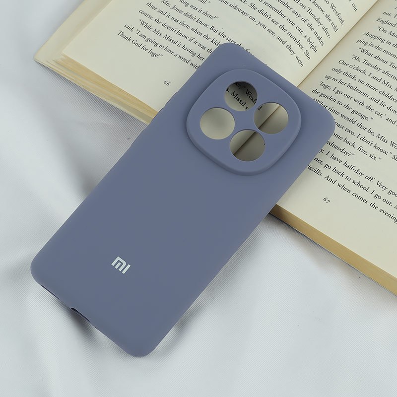 قاب سیلیکونی اصلی زیربسته شیائومی Redmi Note 14 Pro Plus 5G محافظ لنزدار