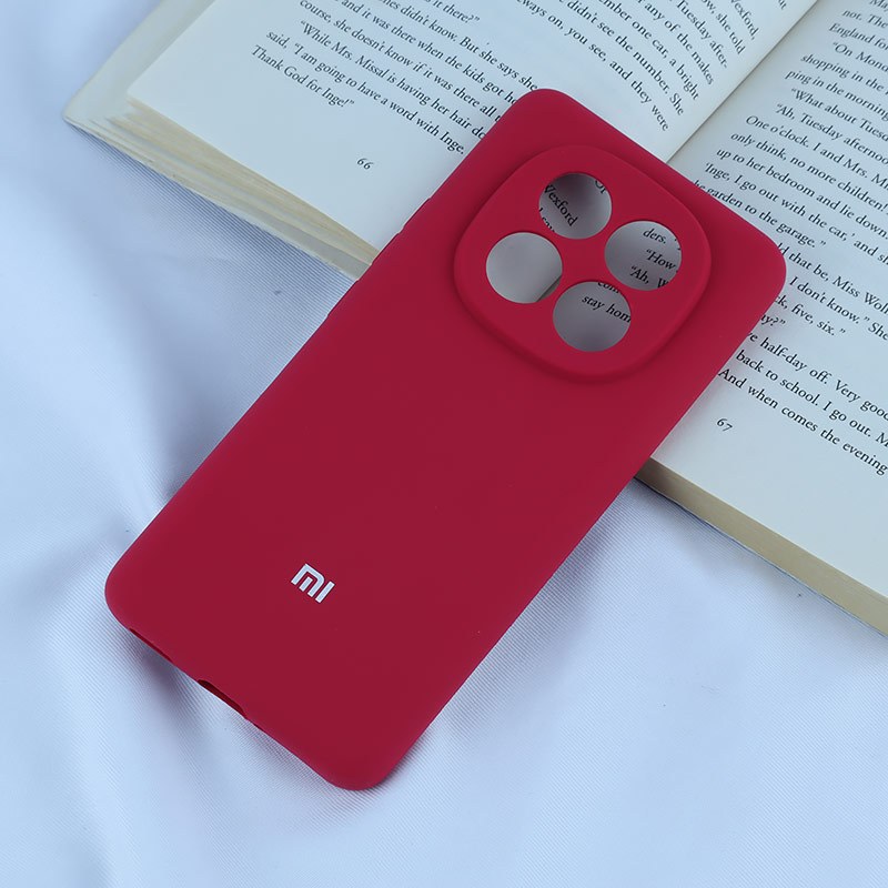 قاب سیلیکونی اصلی زیربسته شیائومی Redmi Note 14 Pro Plus 5G محافظ لنزدار