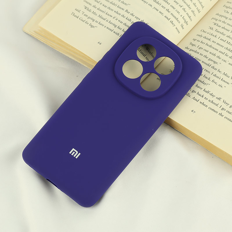 قاب سیلیکونی اصلی زیربسته شیائومی Redmi Note 14 Pro Plus 5G محافظ لنزدار