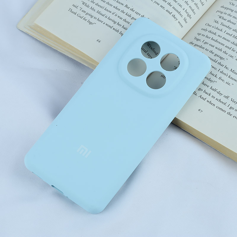 قاب سیلیکونی اصلی زیربسته شیائومی Redmi Note 14 Pro Plus 5G محافظ لنزدار