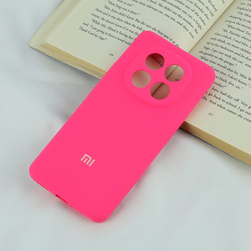 قاب سیلیکونی اصلی زیربسته شیائومی Redmi Note 14 Pro Plus 5G محافظ لنزدار
