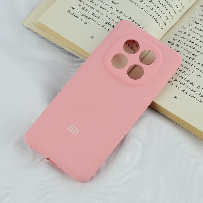 قاب سیلیکونی اصلی زیربسته شیائومی Redmi Note 14 Pro Plus 5G محافظ لنزدار