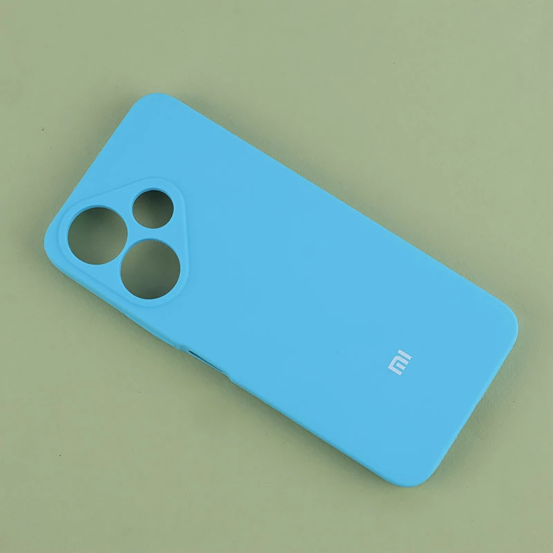 قاب سیلیکونی اصلی زیربسته شیائومی Redmi 13 4G / Redmi 13 5G محافظ لنزدار