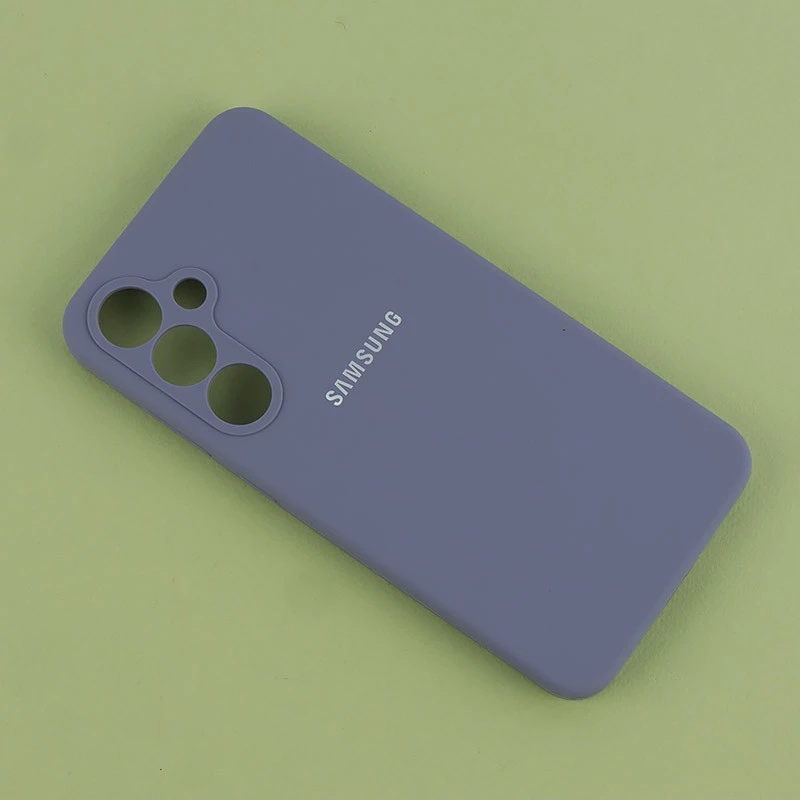 قاب سیلیکونی اصلی زیربسته سامسونگ Galaxy S24 FE محافظ لنزدار