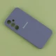 قاب سیلیکونی اصلی زیربسته سامسونگ Galaxy S24 FE محافظ لنزدار