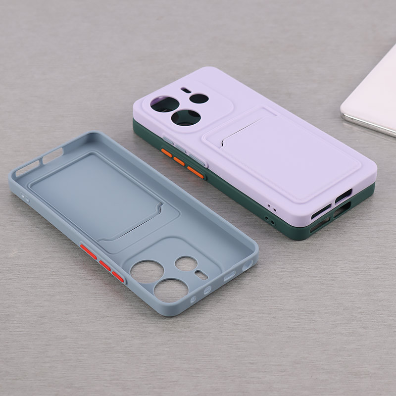 قاب سیلیکونی جاکارتی دار شیائومی Redmi Note 14 محافظ لنزدار