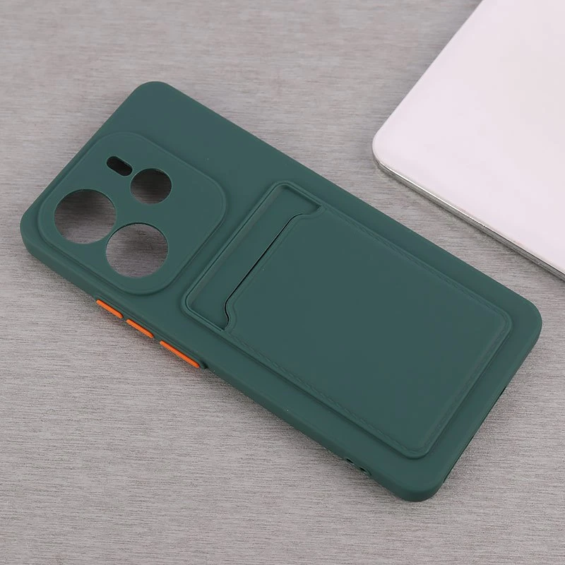 قاب سیلیکونی جاکارتی دار شیائومی Redmi Note 14 محافظ لنزدار