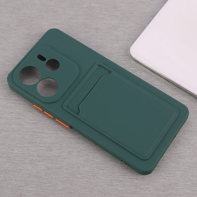 قاب سیلیکونی جاکارتی دار شیائومی Redmi Note 14 محافظ لنزدار