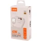 شارژر دیواری 45 وات الدینیو A2526C QC4.0 PD 3A + کابل میکرو یو اس بی