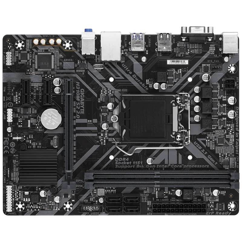 مادربرد گیگابایت H310M S2 2.0 rev.1.0 DDR4