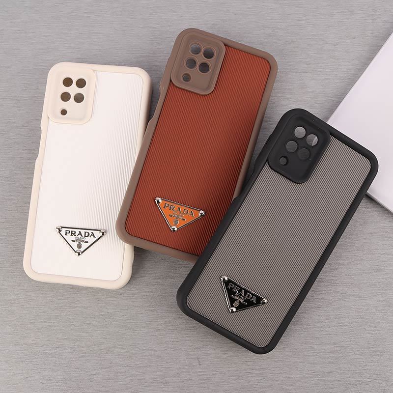 قاب کبریتی سولید Prada سامسونگ Galaxy A12 / M12 محافظ لنزدار