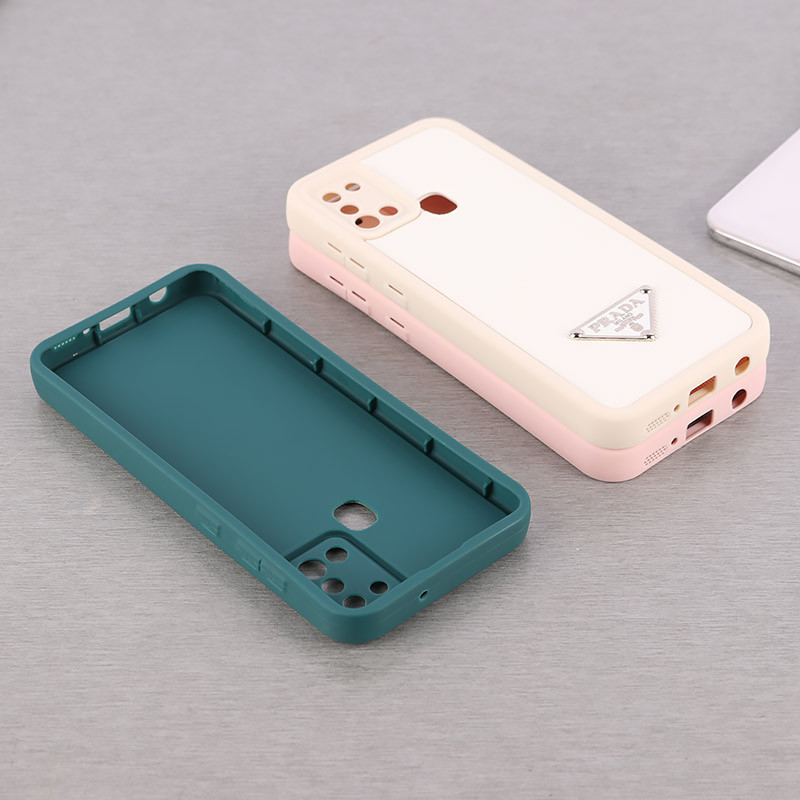قاب کبریتی سولید Prada سامسونگ Galaxy A21s محافظ لنزدار