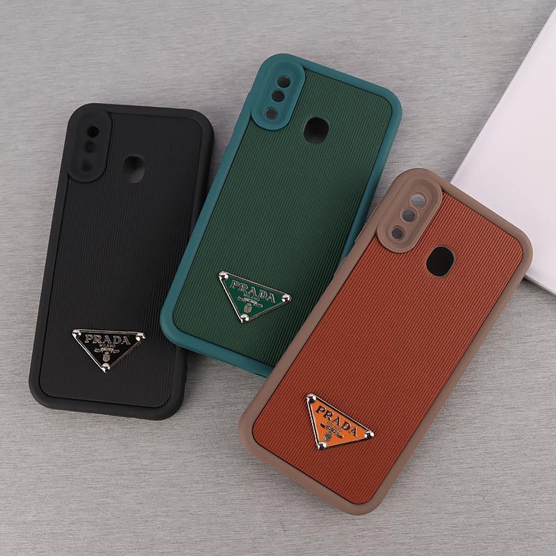 قاب کبریتی سولید Prada سامسونگ Galaxy A20 / A30 محافظ لنزدار