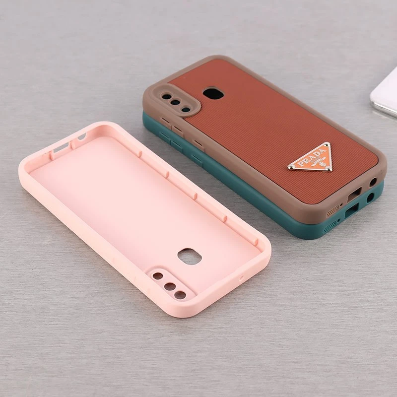 قاب کبریتی سولید Prada سامسونگ Galaxy A20 / A30 محافظ لنزدار