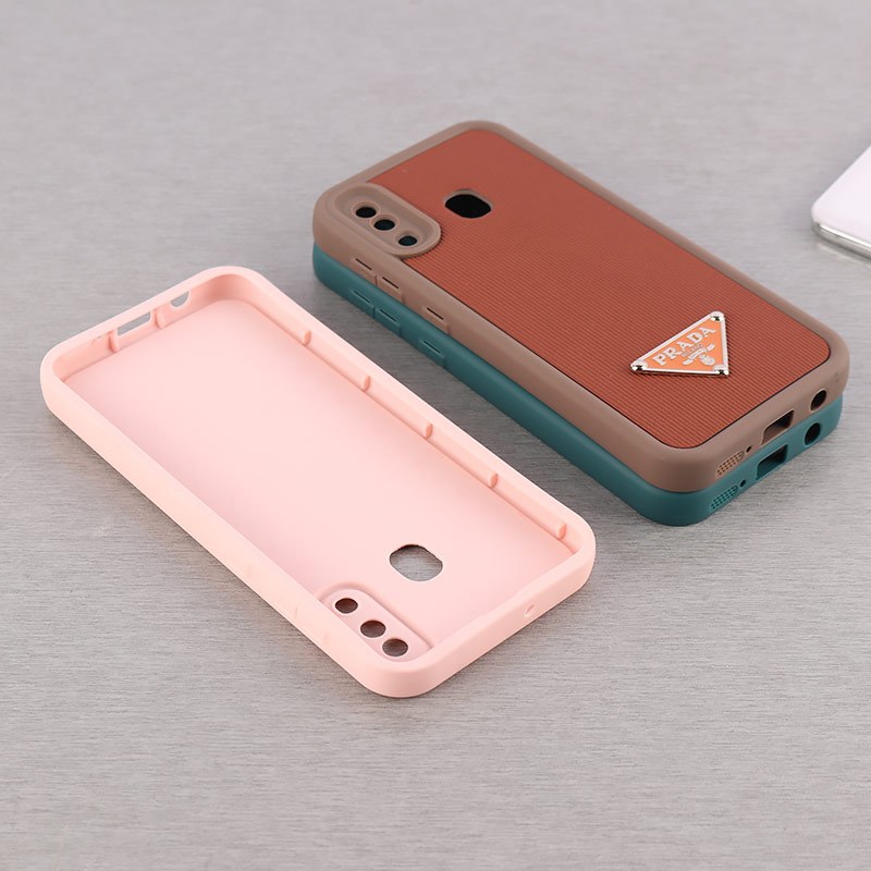 قاب کبریتی سولید Prada سامسونگ Galaxy A20 / A30 محافظ لنزدار