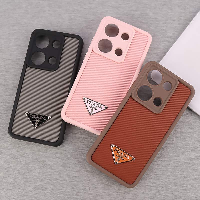 قاب کبریتی سولید Prada شیائومی Redmi Note 13 Pro 4G محافظ لنزدار