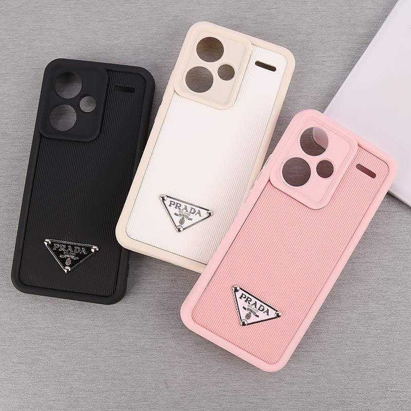قاب کبریتی سولید Prada شیائومی Redmi Note 13 Pro Plus محافظ لنزدار
