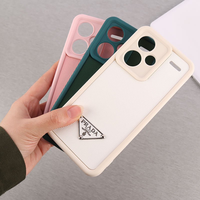 قاب کبریتی سولید Prada شیائومی Redmi Note 13 Pro Plus محافظ لنزدار