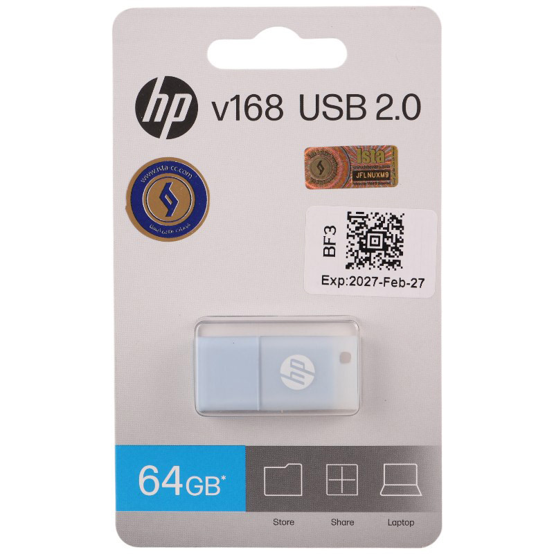 فلش 64 گیگ اچ پی HP V168