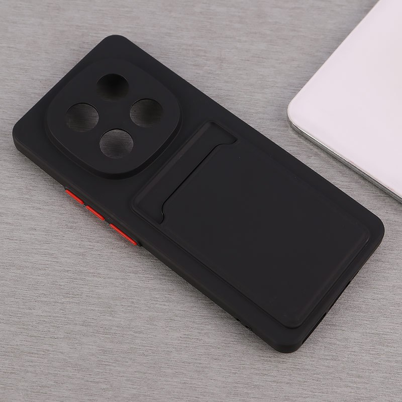 قاب سیلیکونی جاکارتی دار شیائومی Redmi Note 14 Pro 4G محافظ لنزدار