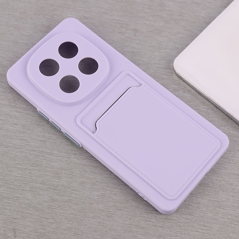 قاب سیلیکونی جاکارتی دار شیائومی Redmi Note 14 Pro 4G محافظ لنزدار