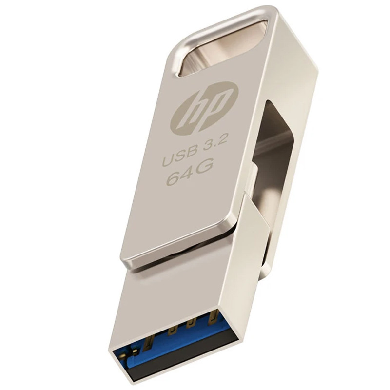 فلش 64 گیگ اچ پی HP x206C OTG Type-C USB3.2