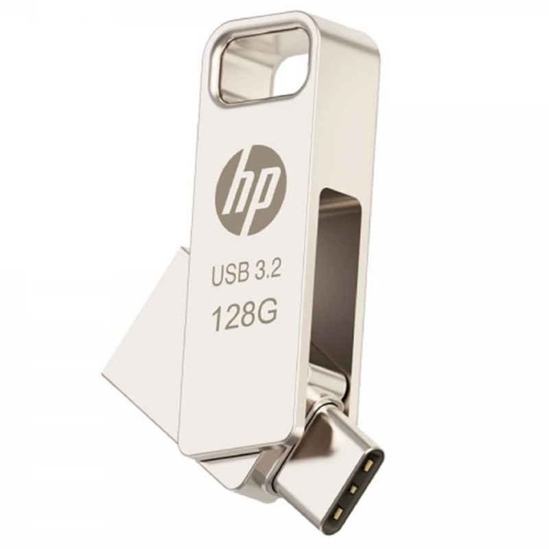 فلش 128 گیگ اچ پی HP x206C OTG Type-C USB3.2