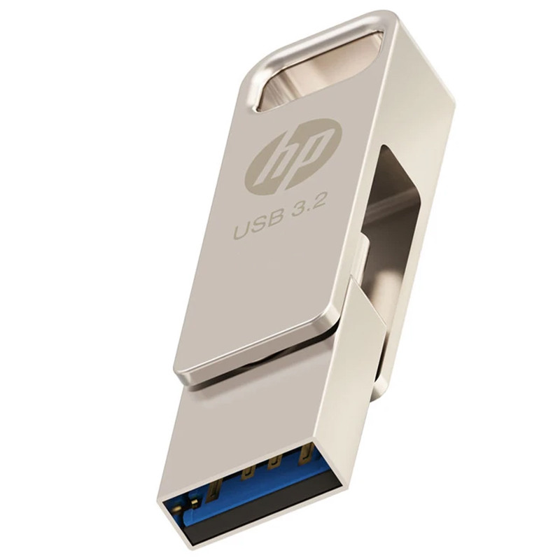 فلش 128 گیگ اچ پی HP x206C OTG Type-C USB3.2