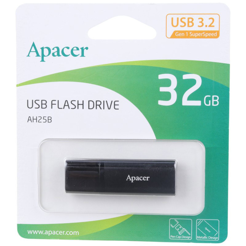 فلش 32 گیگ اپیسر Apacer AH25B USB3.2
