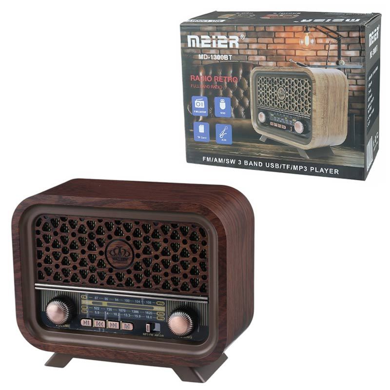 رادیو اسپیکر بلوتوثی رم و فلش خور Meier MD-1300BT