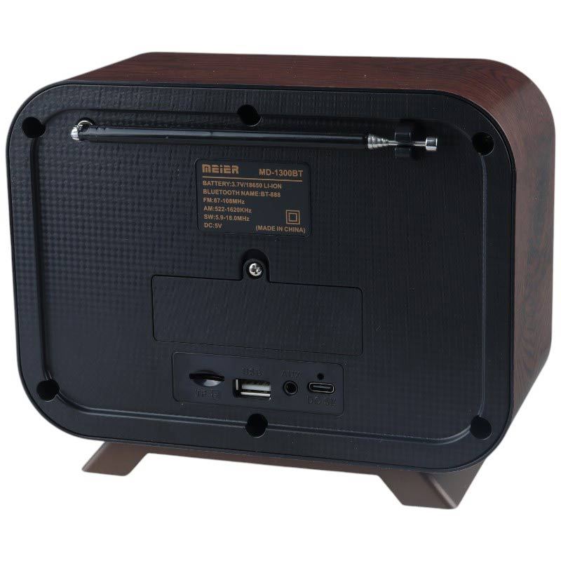 رادیو اسپیکر بلوتوثی رم و فلش خور Meier MD-1300BT