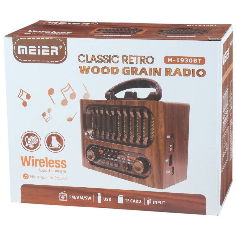 رادیو اسپیکر بلوتوثی رم و فلش خور Meier M-1930BT