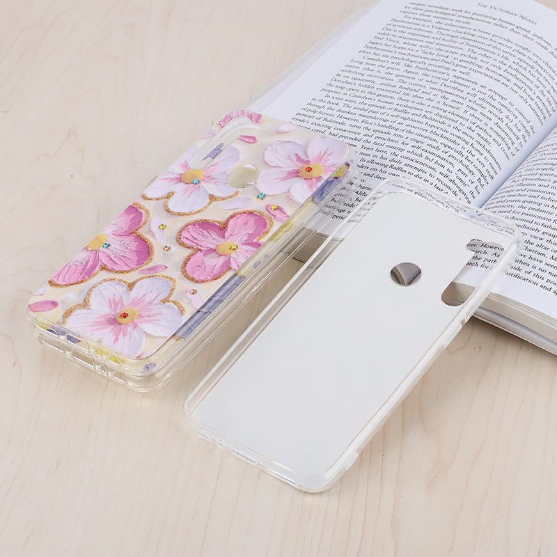 قاب هولوگرامی شیائومی Redmi Note 8 طرح گل آبرنگی