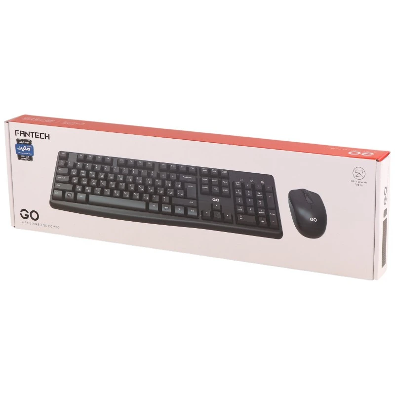 کیبورد و موس بی سیم فنتک GO WK894