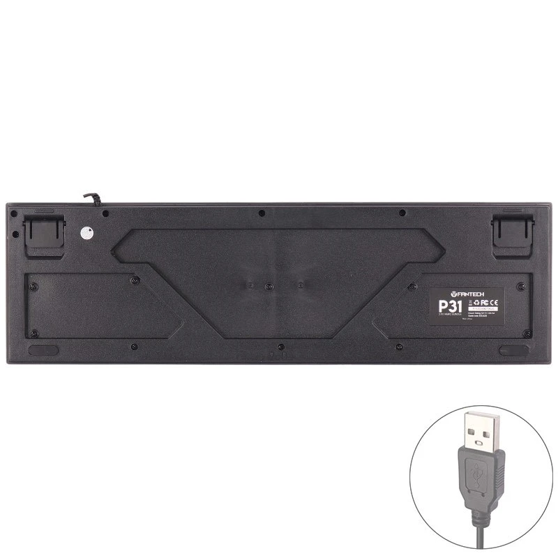 کیبورد و موس گیمینگ فنتک P31 + پد موس