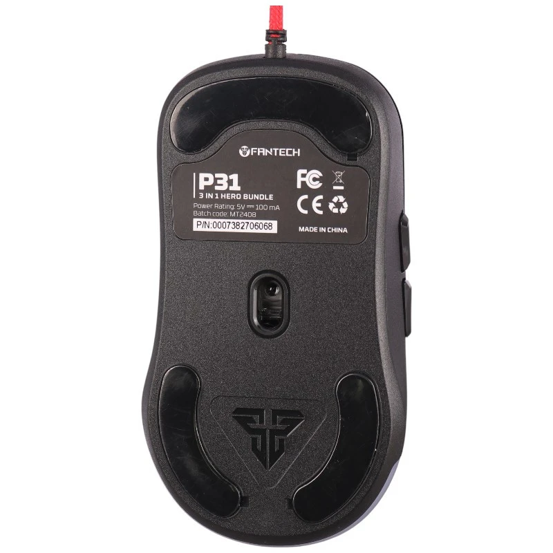 کیبورد و موس گیمینگ فنتک P31 + پد موس