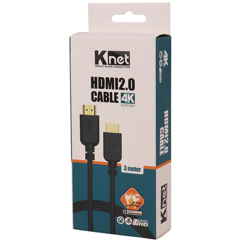کابل HDMI 4K کی نت K-CH200030 طول 3 متر