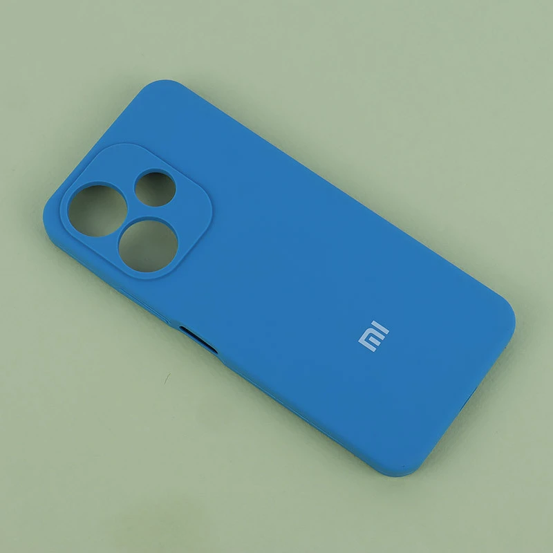 قاب سیلیکونی اصلی زیربسته شیائومی Redmi 13 4G / Redmi 13 5G محافظ لنزدار