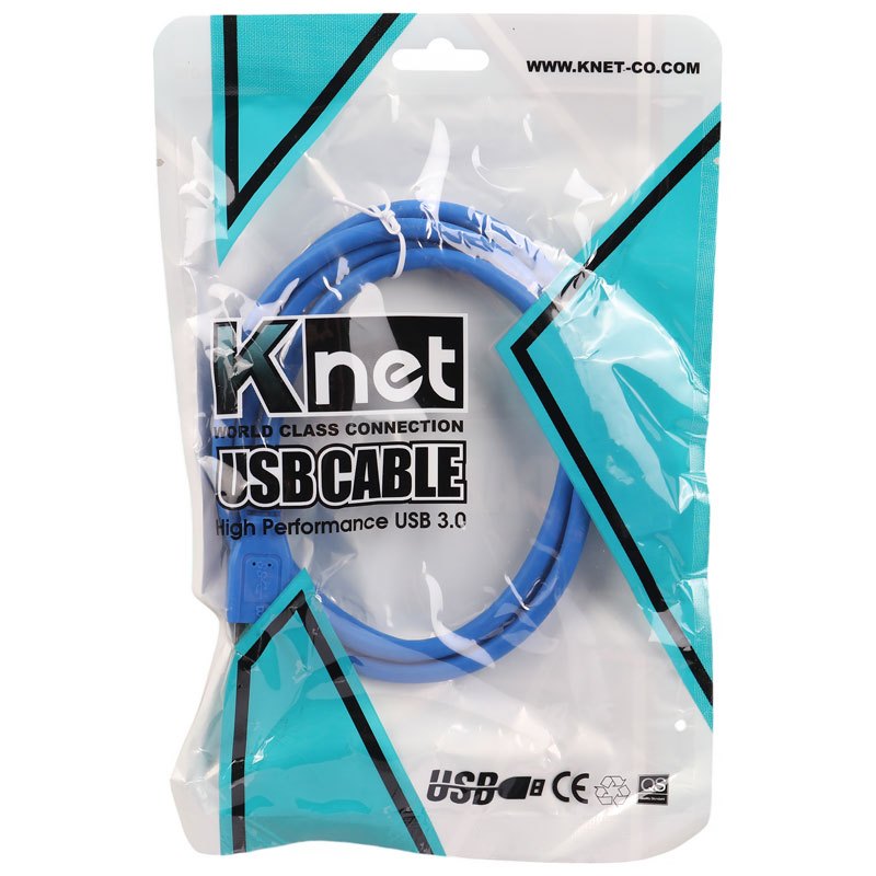 کابل هارد K-net K-CUAMHDD12 USB3.0 1.2m