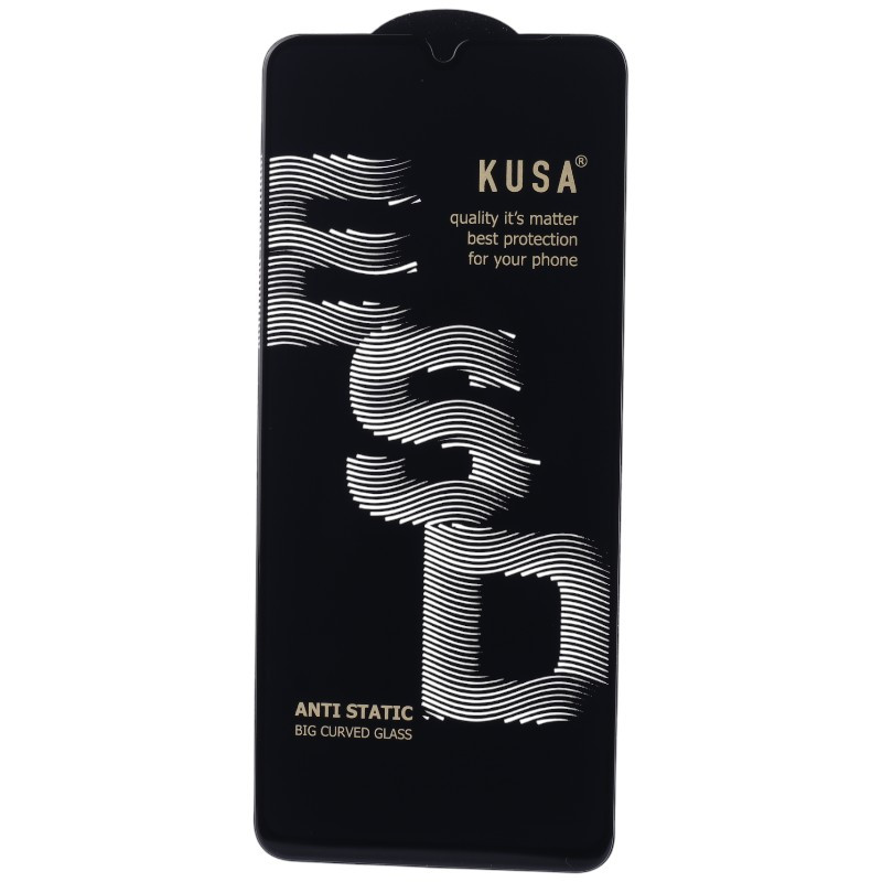 گلس آنتی استاتیک Kusa Big Curved شیائومی Redmi 14C / 14R / Poco C75