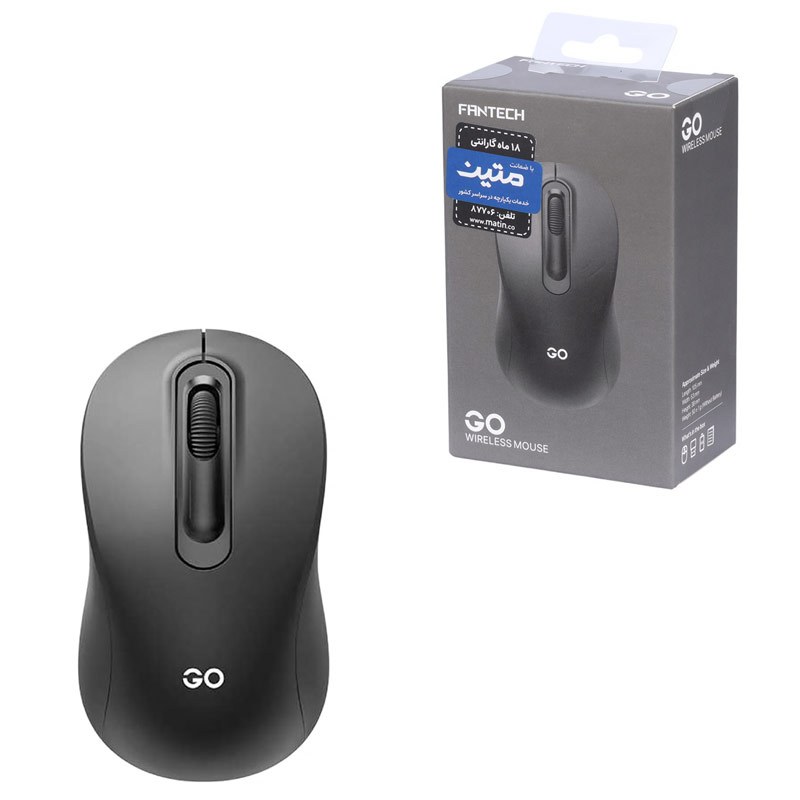 موس بی سیم فنتک GO W608