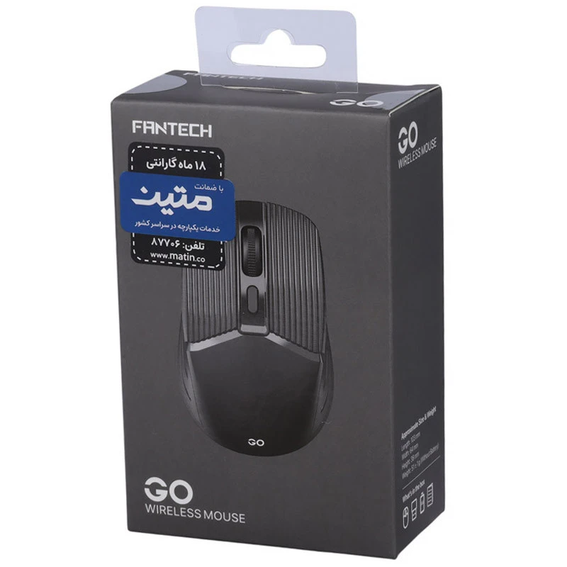 موس بی سیم فنتک GO W605